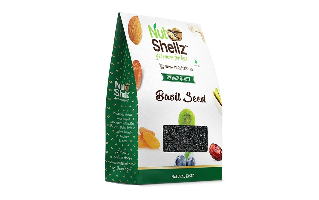 Nutshellz Basil Seed    Bottle  1500 grams